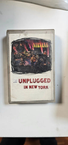 Nirvana Unplugged In New York Cassette Usado