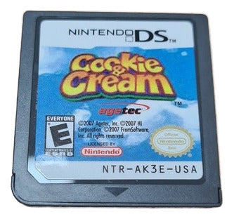 Cookie Cream Nintendo Ds