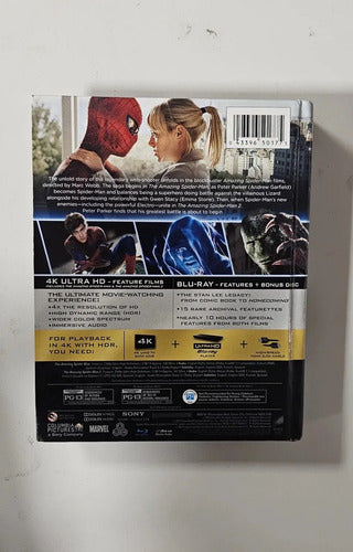 The Amazing Spider-man Marc Webb Blu-ray 4k