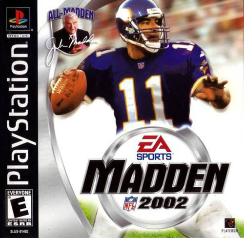 Madden 2002 Ps1  Solo Disco