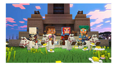 Minecraft Legends Deluxe Edition Nintendo Switch Físico - Excelente (Reacondicionado)