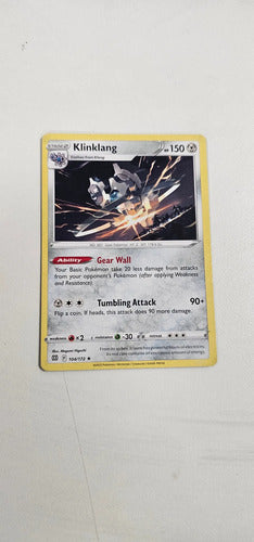 Pokemon Tcg Klinklang 104/172 Rara