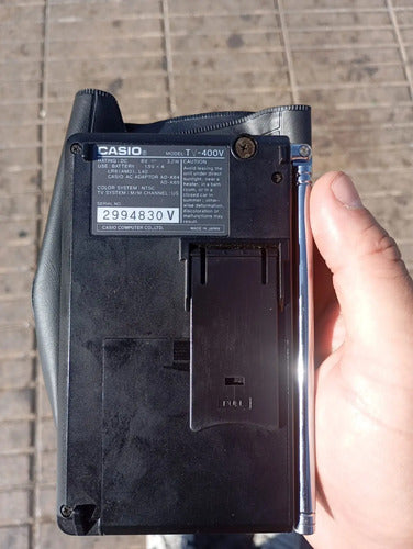 Tv Casio Tv 400-v Portátil