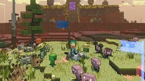 Minecraft Legends Deluxe Edition Nintendo Switch Físico - Excelente (Reacondicionado)
