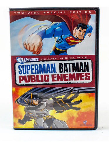Superman Batman Public Enemies Dvd Edición Especial 2 Discos