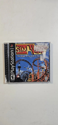 Sim Theme Park Juego Físico Para Playstation 1 Ps1 Original
