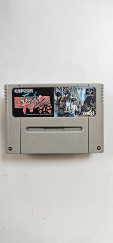 Final Fight Super Famicom Capcom Japones Usado