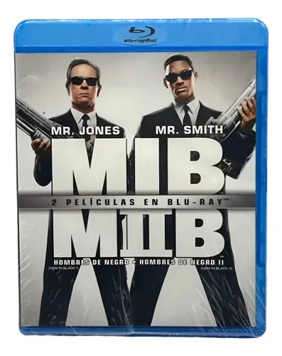 Pack Hombres De Negro 1 & 2 - Blu Ray Original ( Sellado )