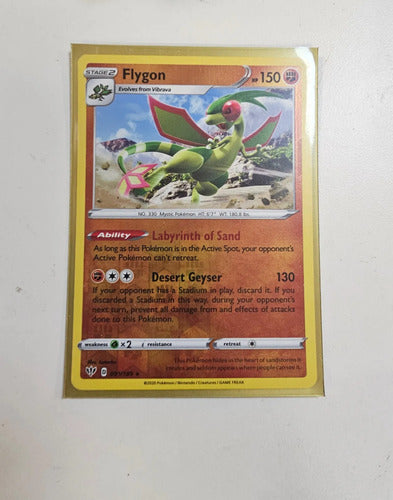 Carta Pokémon Flygon 091/189 (usado)