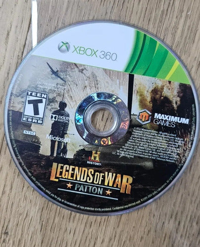 Legends Of War: Patton Xbox 360 Físico - Disco