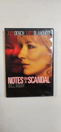Notes On A Scandal Dvd Judi Dench Cate Blanchett