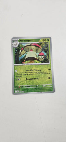 Pokemon Tcg Amoonguss 011/086 Poco Comun Blk
