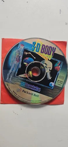 3-d Body Adventure Pc Packard Bell Cd-rom Educativo Usado