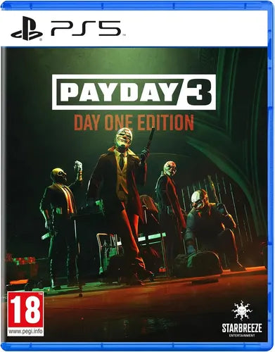 Juego Multimedia Físico Payday 3 Day One Edition Para Ps5