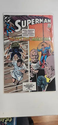Superman 35 Racer's Edge Brainstorm Dc 1989