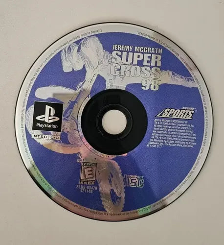 Jeremy Mcgrath Supercross 98 Para Playstation Físico