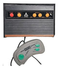 Consola Retro Atari Con Joystick Profesional Negro