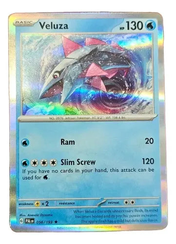 Veluza Carta Pokémon Original Tcg Ingles 056/193 1