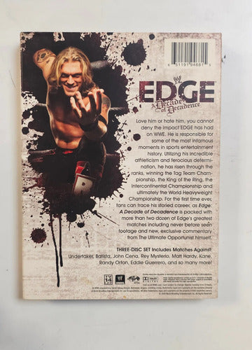 Wwe Edge: A Decade Of Decadence Dvd (usado)