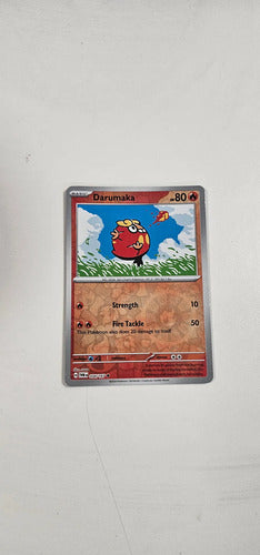 Pokemon Tcg Darumaka 034/167 Comun Twm