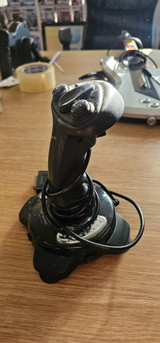 Saitek X7-34 Vintage Pc Joystick Negro