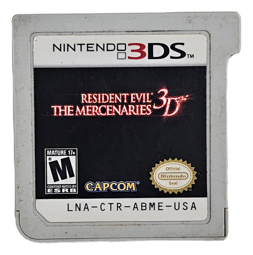 Resident Evil 3d Mercenaries 3ds
