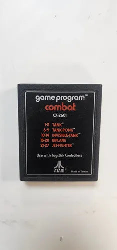 Combat Atari 2600 Cartucho Suelto