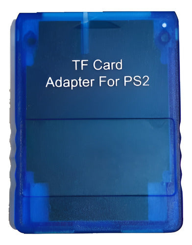 Adaptador De Tarjeta Sio2sd Ps2 Mx4 Tf/sd De Mayor Compatibi Azul