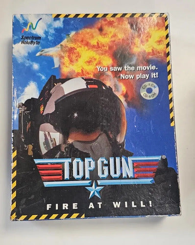 Juego Pc Top Gun Fire At Will! Cd-rom Big Box De Colección