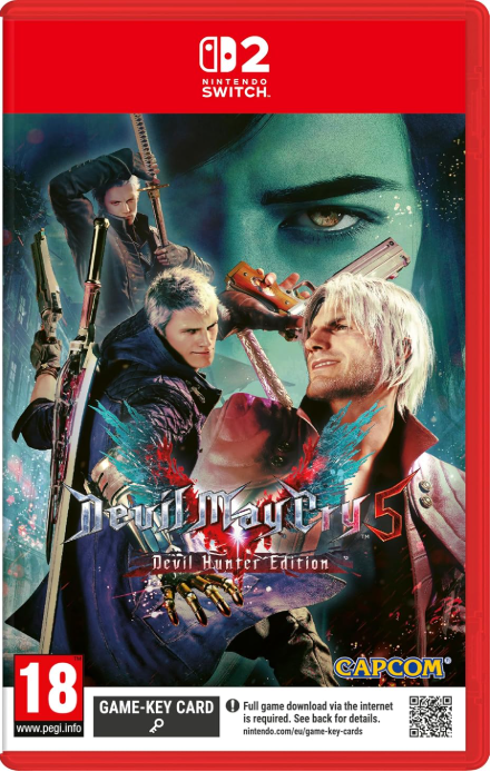 Devil May Cry 5 -Devil Hunter Edition- (Europeo) Switch 2 1