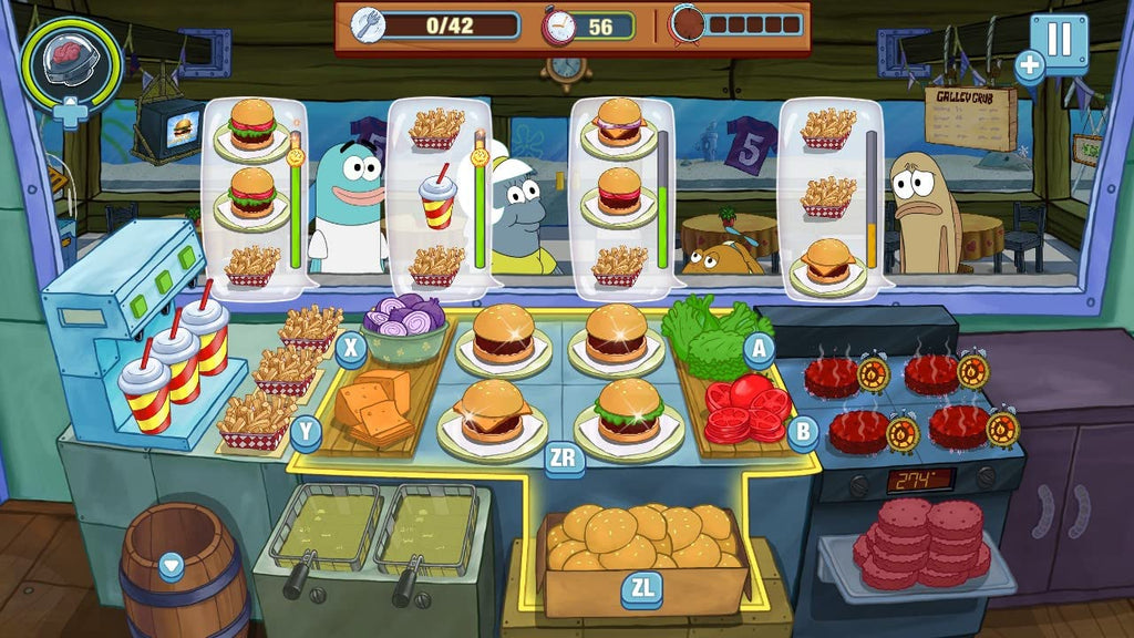 Spongebob: Krusty Cook-Off - Extra Krusty Edition Switch 4