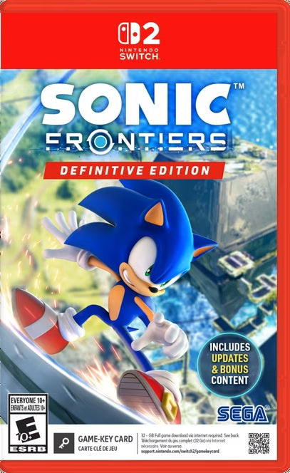Sonic Frontiers Definitive Edition Switch 2 1